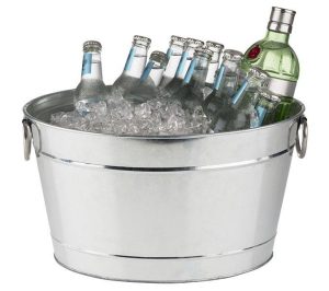APS Vínkælir með höldum 40x28 H:22cm 11 ltr stál