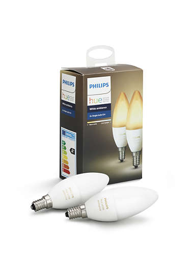 HUE Kerti Ambiance 6W B39 E14 2Pack