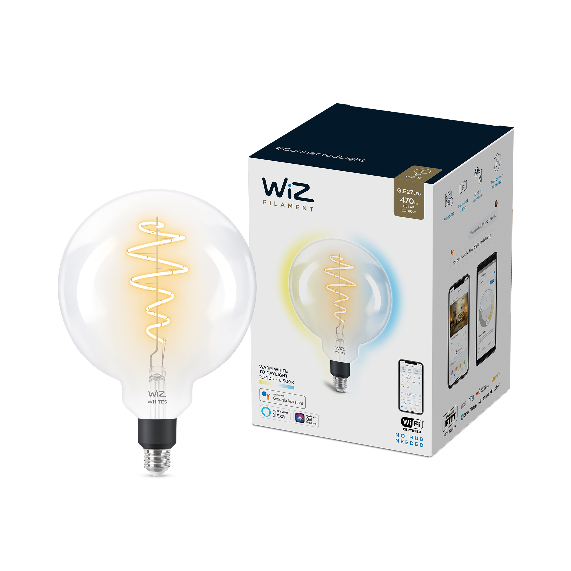 WIZ Globe G200 E27 amb