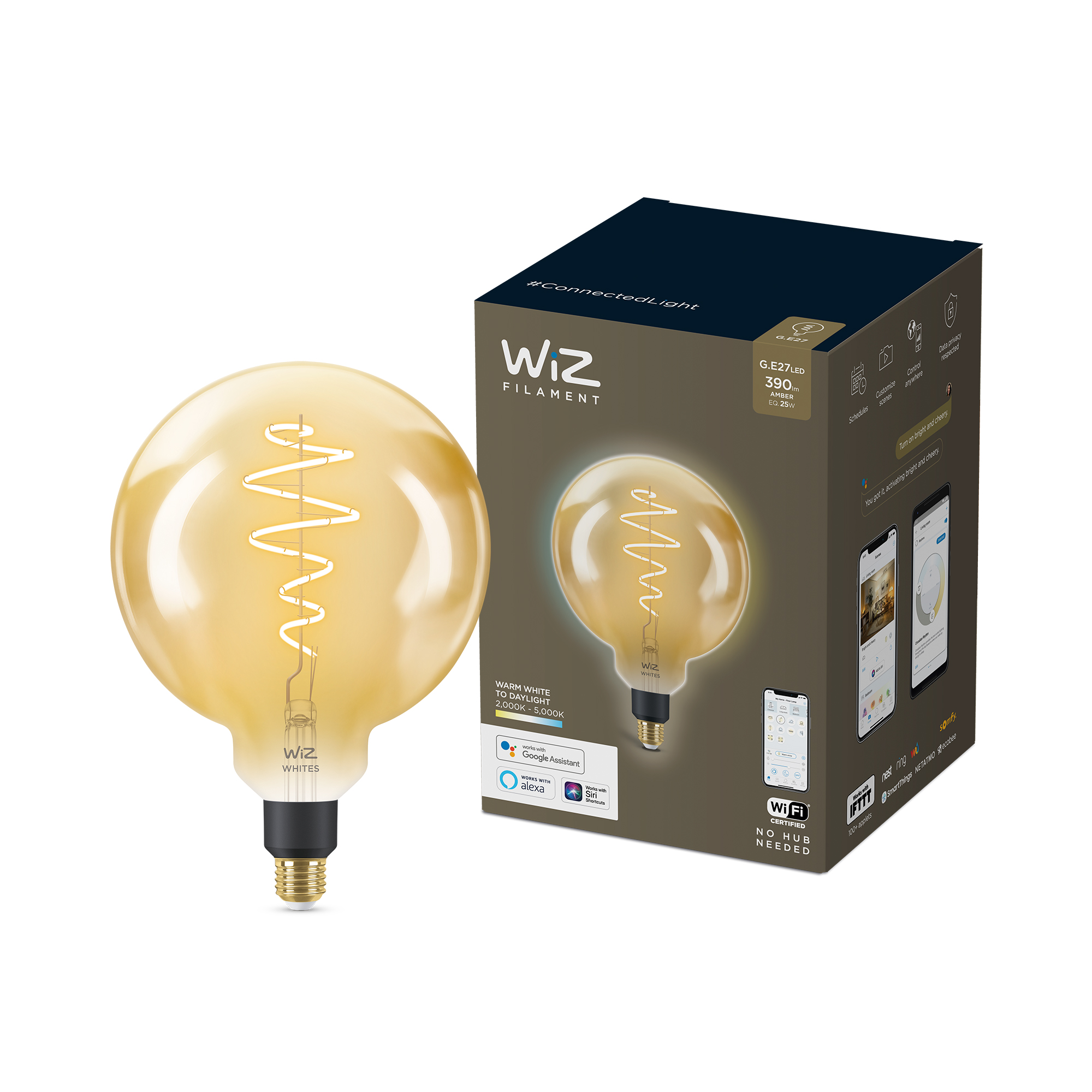 WIZ Globe G200 30w E27 amb