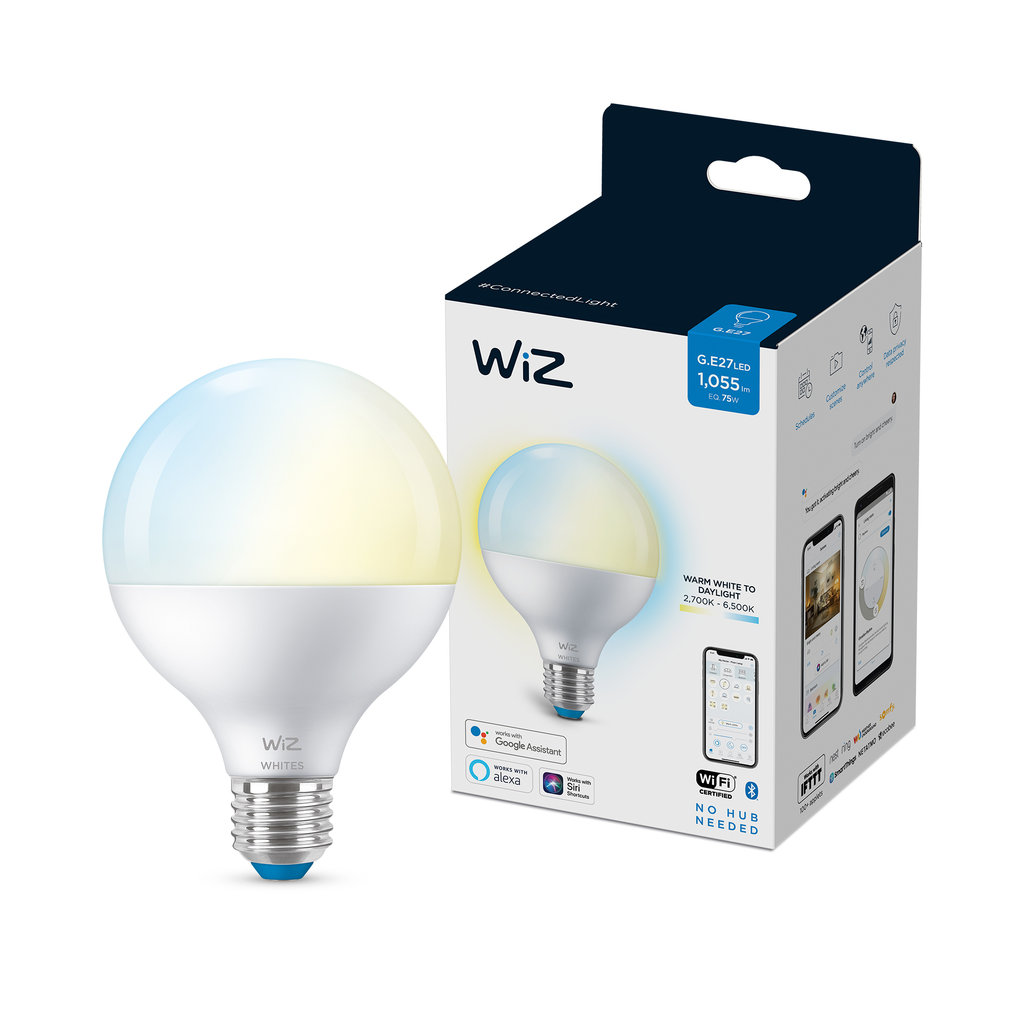 WIZ Globe G95 75w E27 amb