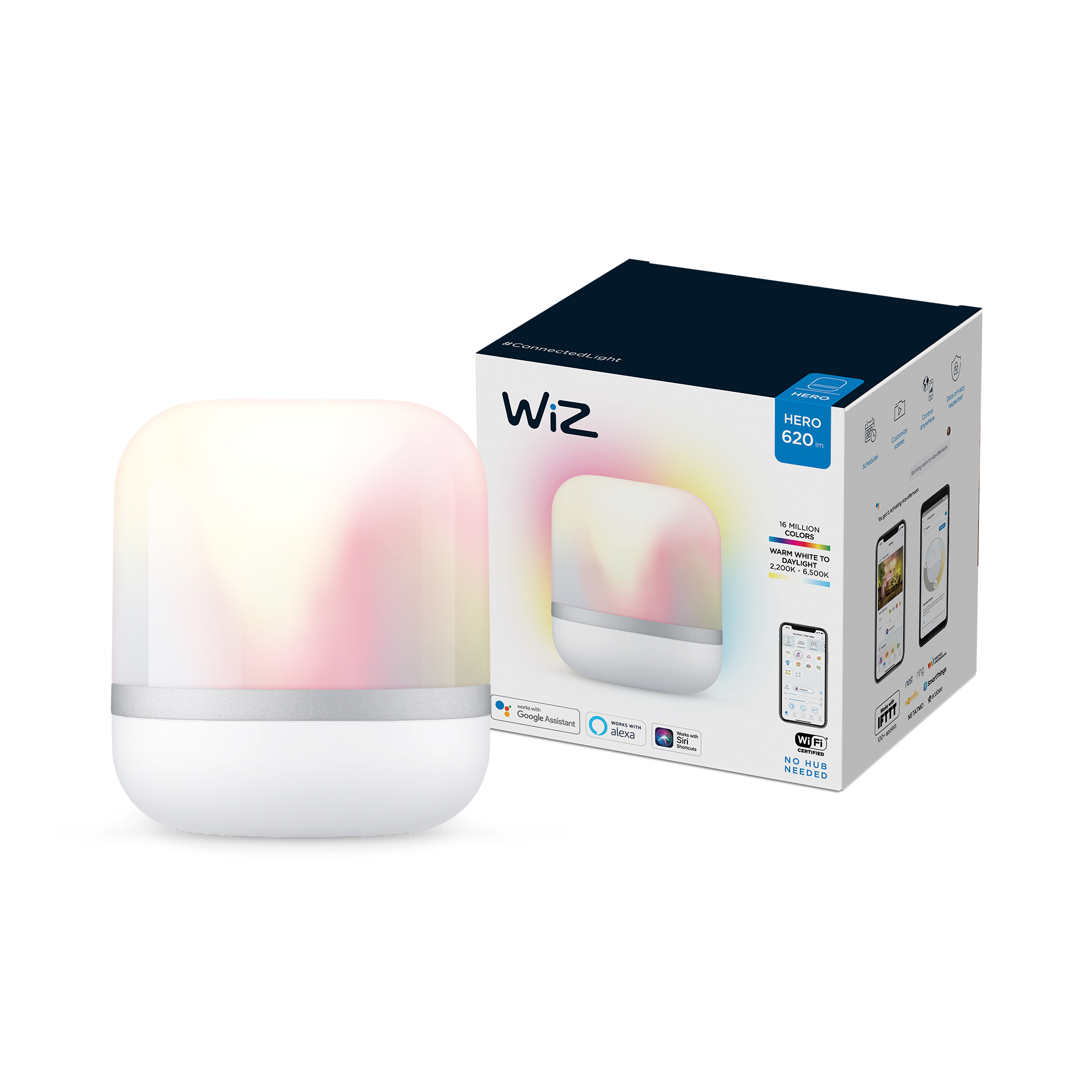 WIZ Hero borðlampi hvítur