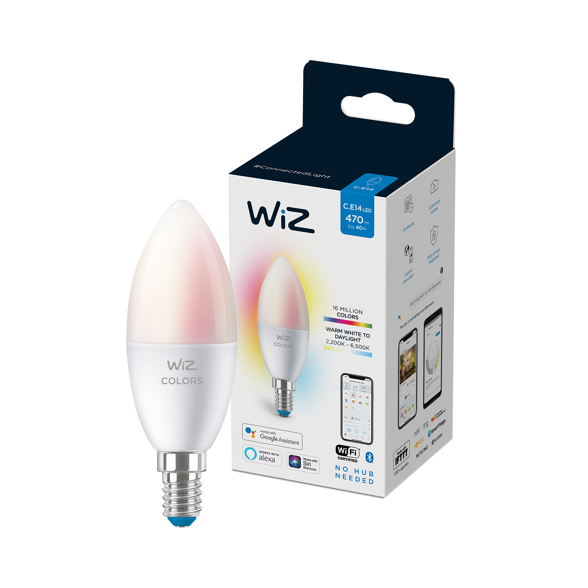 WIZ Kertapera 40w E14 RGB
