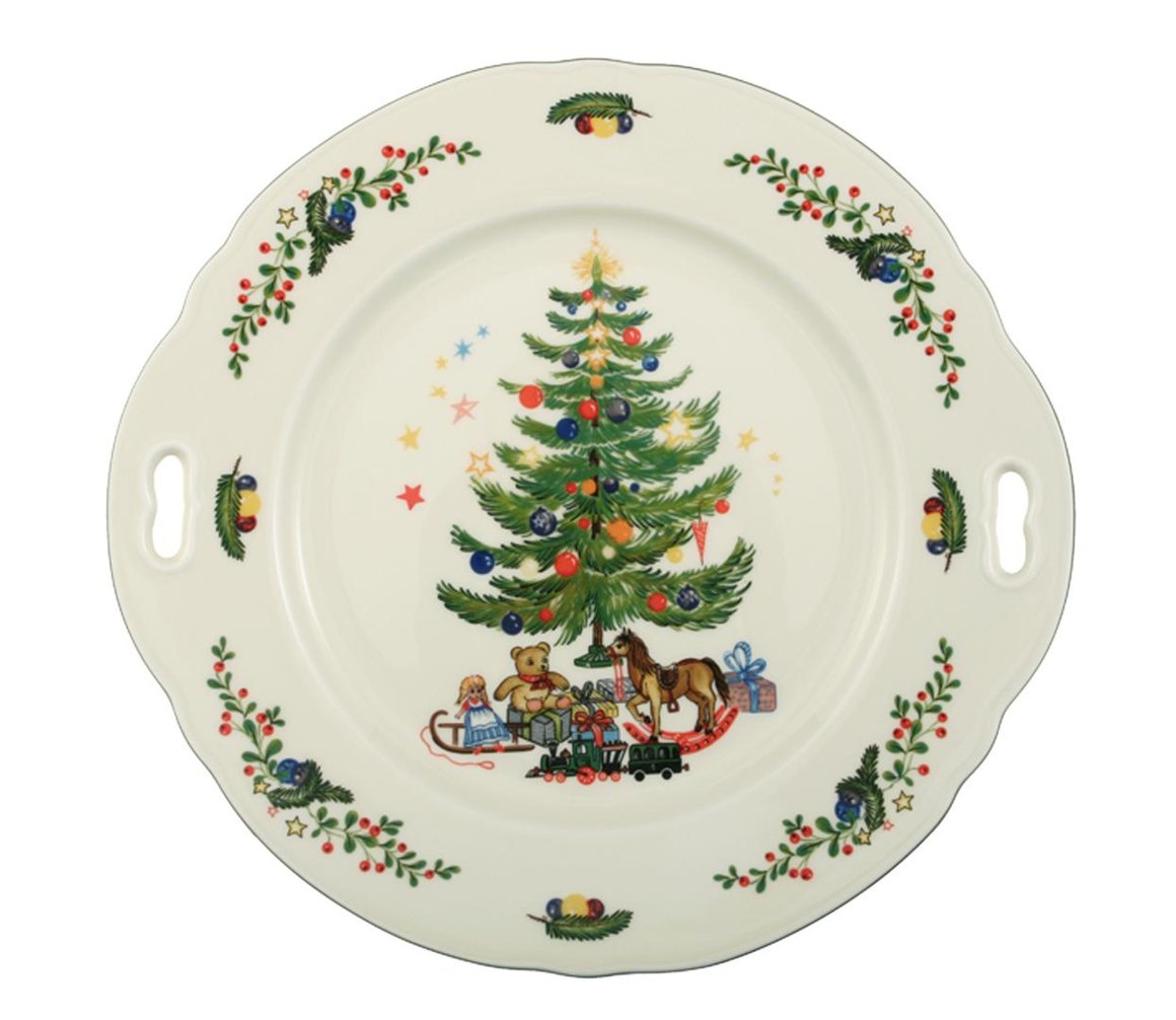Seltmann Marie Luise Christmas fat með handfangi 27x26cm