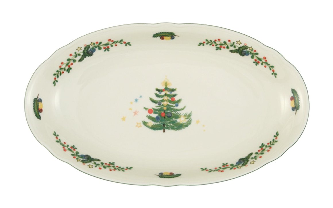Seltmann Marie Luise Christmas fat oval 23,5x14cm
