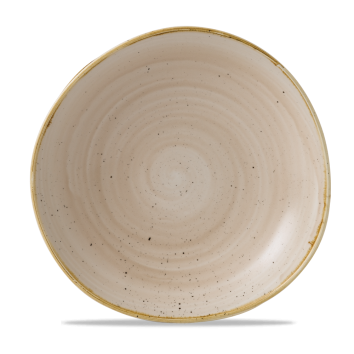 Skál 25,3cm organic Stonecast nutmeg cream