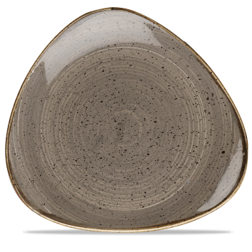 Diskur 31,1cm triangle Stonecast grey
