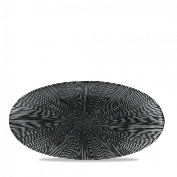 Diskur oval 15x30cm StudioPrints Agano black