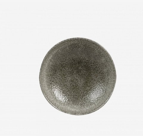 Skál 18,2cm Raku quartz black