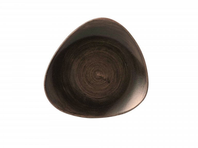 Diskur triangle 26,5cm Stonecast Patina iron black