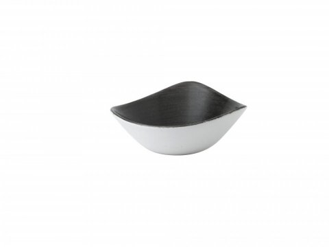 Skál 18,5cm triangle Stonecast Patina iron black