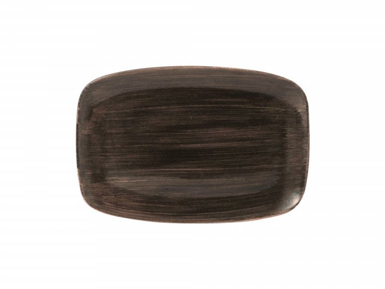 Diskur 35,5x24,5cm Stonecast Patina iron black