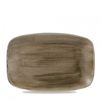 Diskur 35,5x24,5cm Stonecast Patina anitque taupe