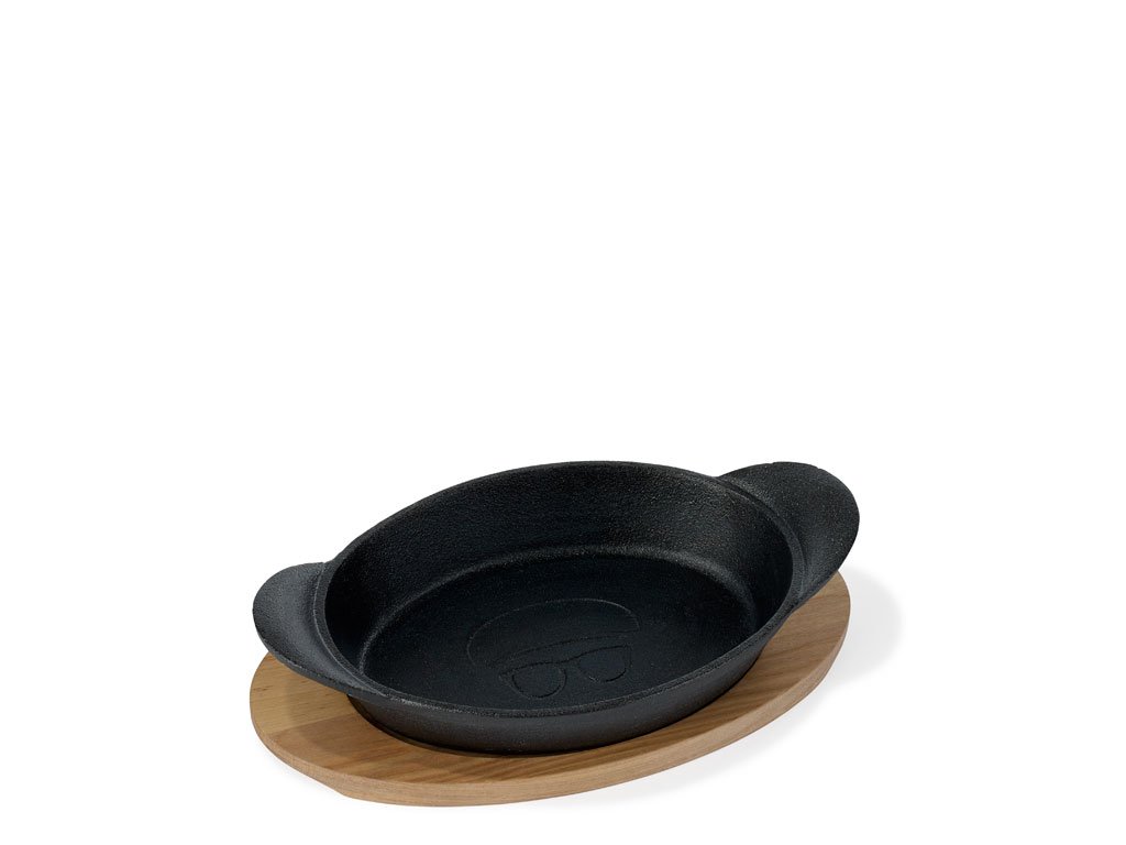 Holm Panna oval 27cm pottjárn black