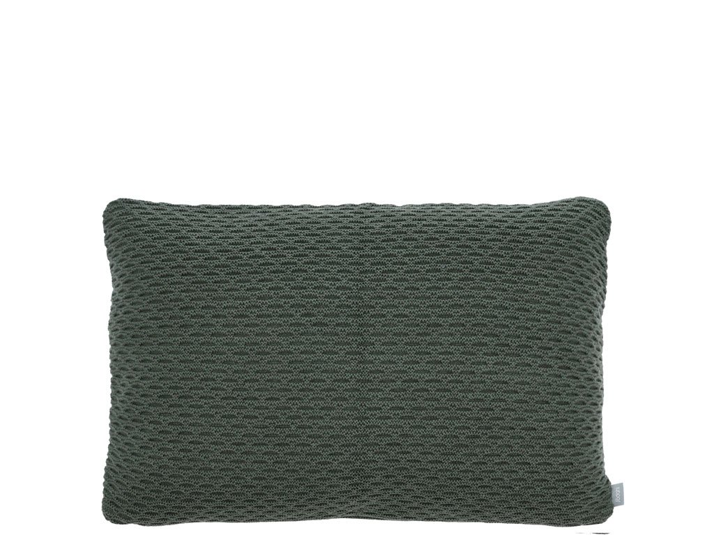 Södahl Púði 40x60 Wave Knit Forest green